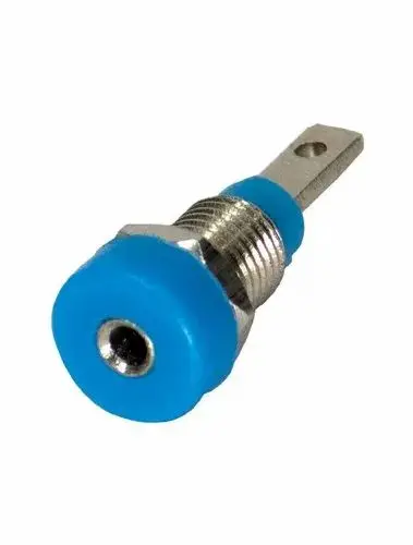 2Mm Banana Socket Female Panel Mount Type - Blue 1