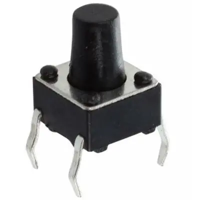 Tactile Switch / 4 Pin Momentary Reset Switch 6X6x7 ( Pack Of 1 ) 1