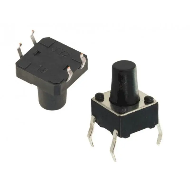 Tactile Switch / Reset Switch 4 Pin 12X12x11.6Mm ( Pack Of 1 ) 2
