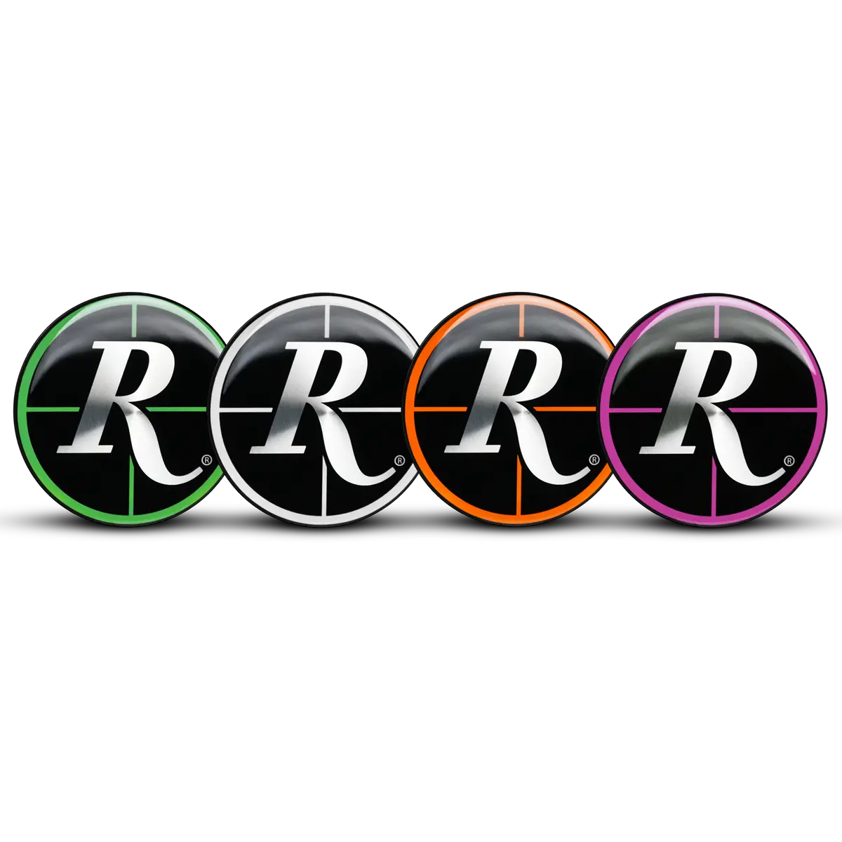 Remington Off-Road Wheels Replacement "Crosshairs" Colored Logos 1