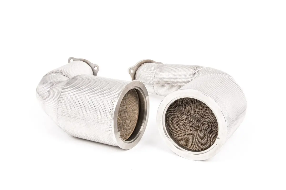 Milltek Hi-Flow Sports Cats With Hjs 200 Cell Cat And Opf/Gpf Bypass - Rs4 B9 1