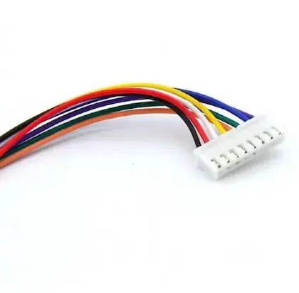 8 Pin Jst-Xh 2515 Female Connector With Wire 25Cm - 2.54Mm Pitch (1 Pc) 1