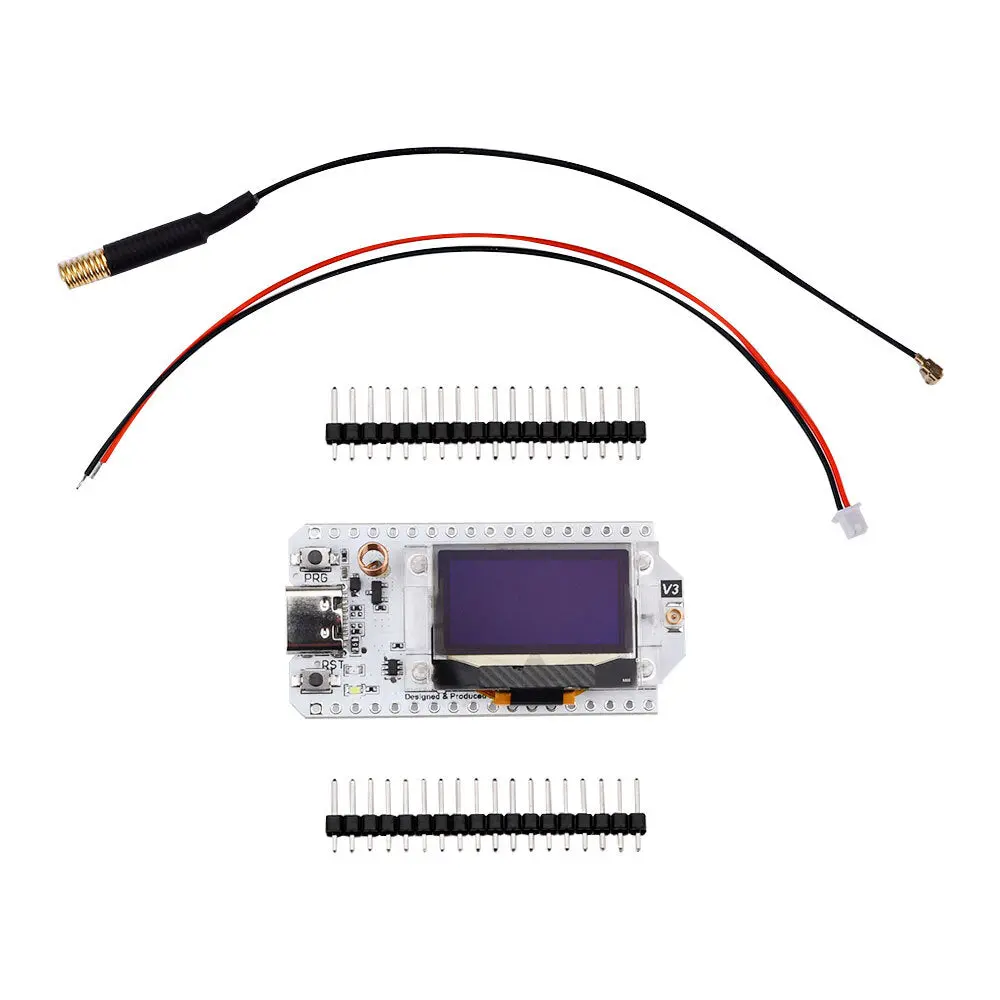 Heltec Wifi Esp32 Lora 32 (V3) 433~510Mhz Sx1262 Ble 0.96 Inch Oled Esp32 Board Kit For Iot Maker 2
