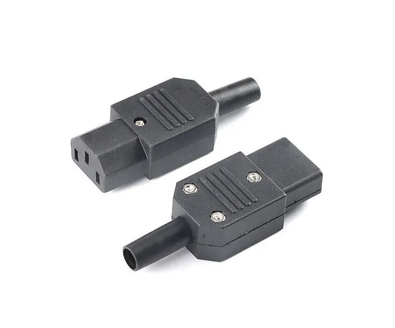 Iec320 C-13 Female Adapter Computer Power Supply Ac 250V 10A Cp-22S 1