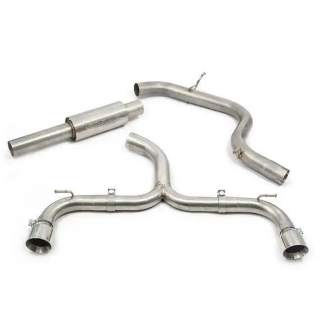 Cobra Vw Golf Gti (Mk7.5) 2.0 Tsi (5G) (17-20) Venom Box Delete Race Cat Back Performance Exhaust 1