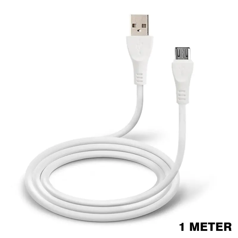 Micro Usb Cable 1 Meter Usb A To Micro Usb Cable (White) 1