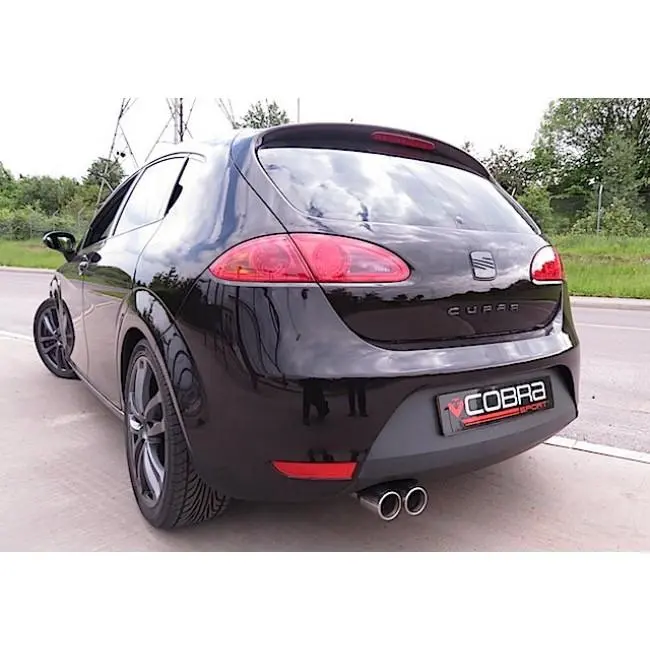 Cobra Sport Seat Leon Cupra Mk2 1P 2.0 T Fsi (06-12) Cat Back Performance Exhaust 6