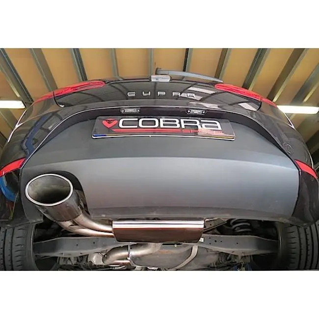Cobra Sport Seat Leon Cupra Mk2 1P 2.0 T Fsi (06-12) Cat Back Performance Exhaust 5