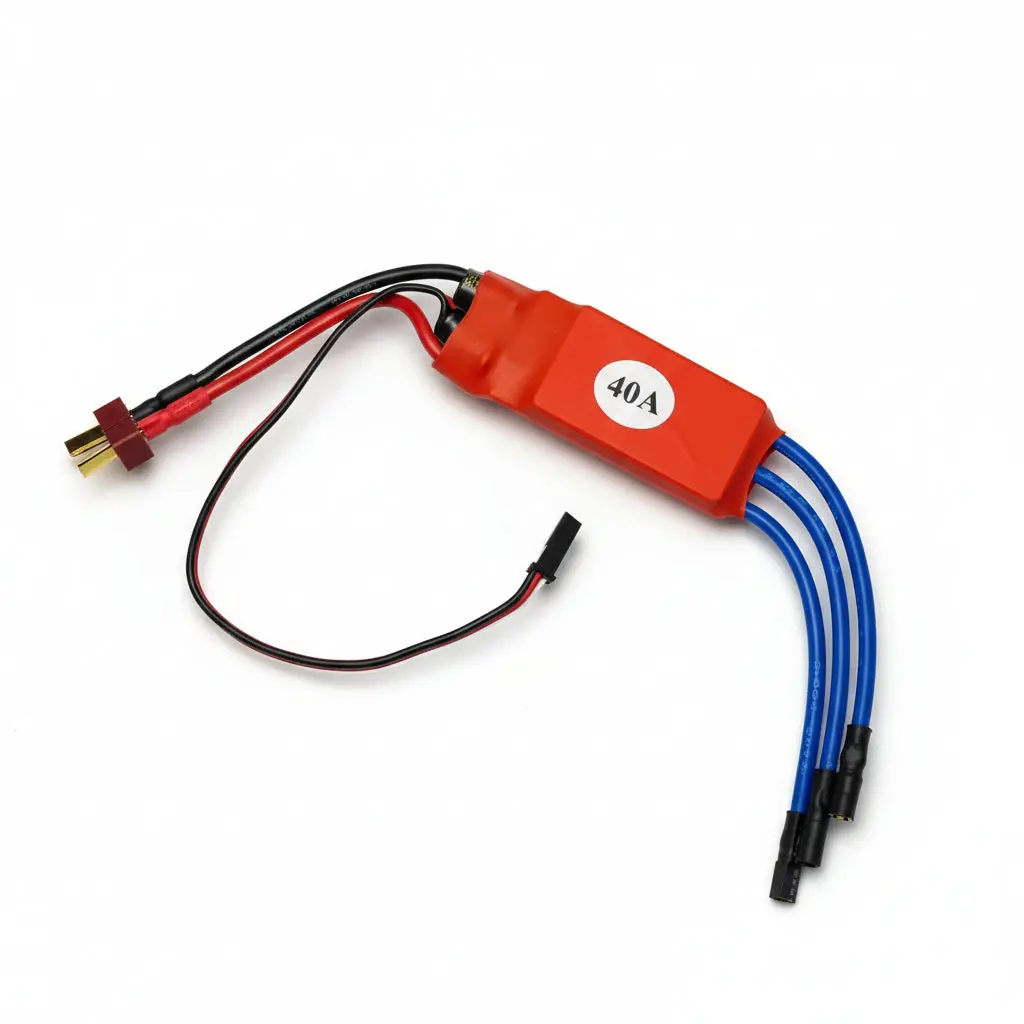 Simonk 40A Bldc Esc Electronic Speed Controller With Connectors 1