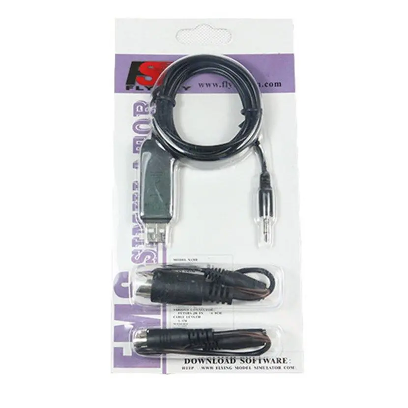 Fs-Sm100 Rc Usb Flight Simulator Fms Cable For Flysky Fs-I6 Fs-I4 Fs-Th9x Fs-T6 Fs-T4b Fs-Gt3 1
