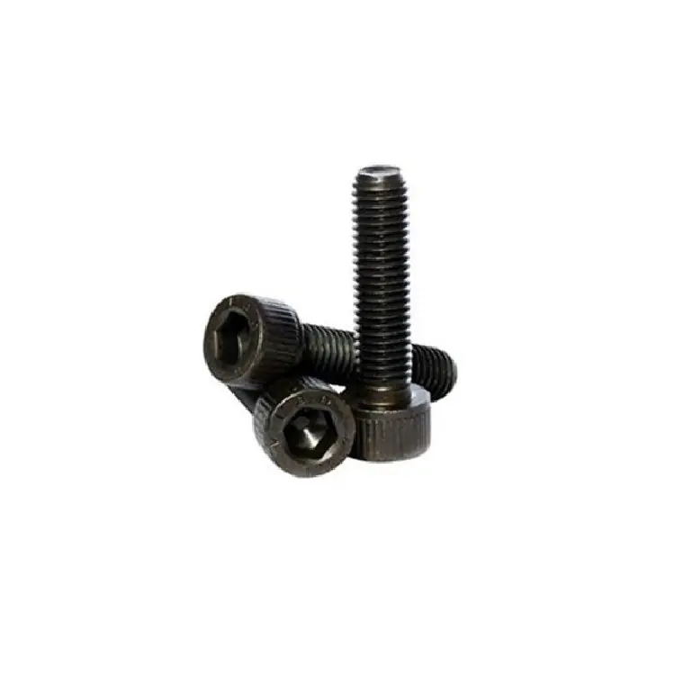 M4x10mm Hex (Allen) Socket Head Ms Black Oxide Screw (Pack Of 10) 1