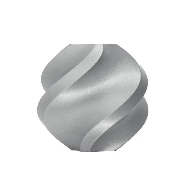 Bambu Lab Pla Basic Filament -Silver (1.75Mm, Refill Pack) 1