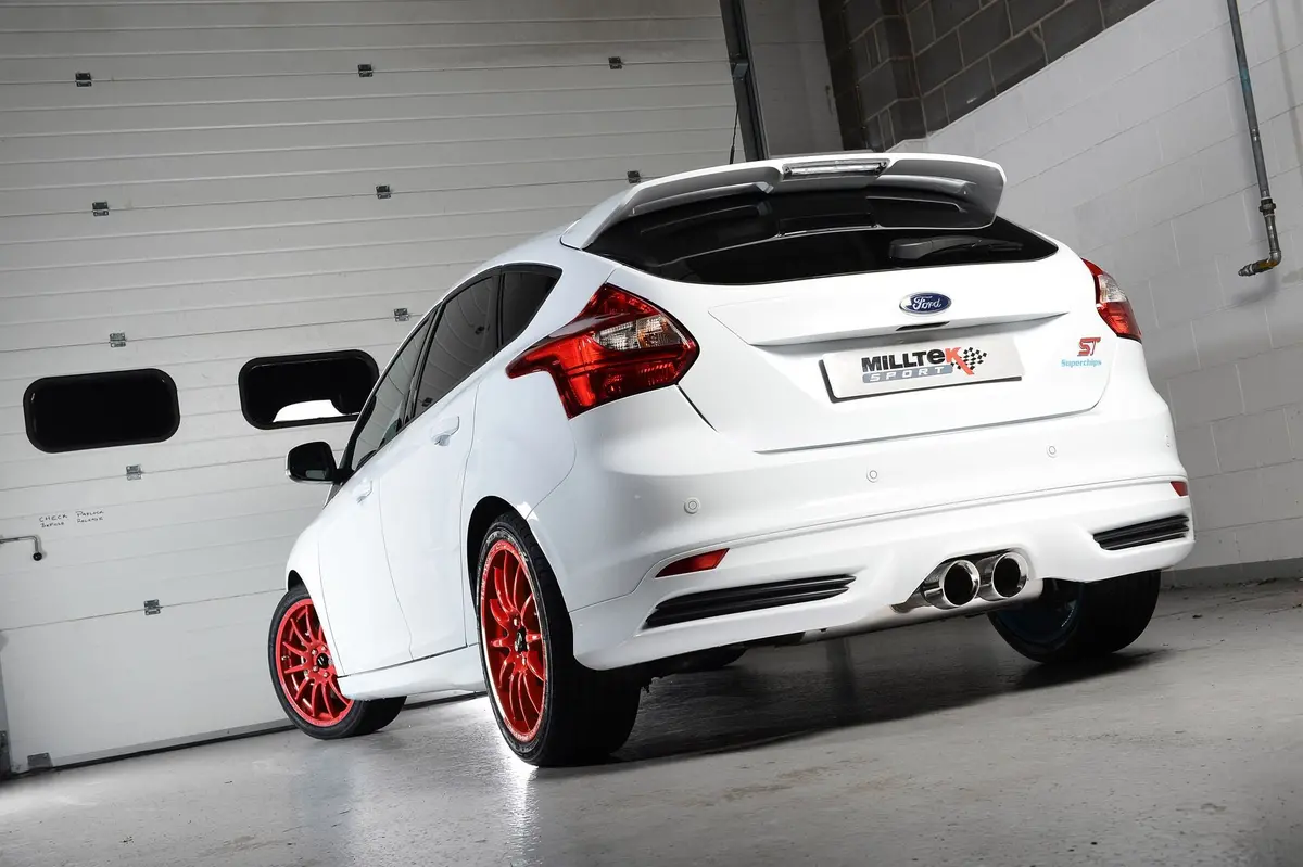 Milltek Non Resonated (Louder) Cat Back Stainless Exhaust System - Focus St250 Hatch - Ssxfd092 1