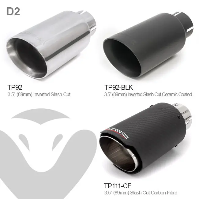 Cobra Sport Audi S3 (8V) Saloon (Valved) (13-18) Cat Back Performance Exhaust 2