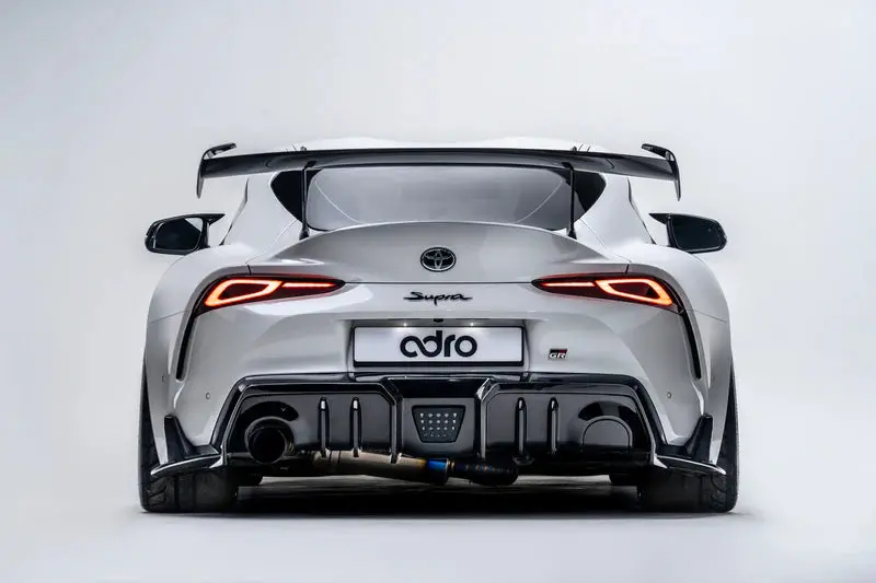 Toyota Gr Supra Carbon Fiber Rear Diffuser 1