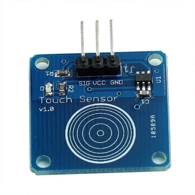 Ttp223 - 1 Channel Capacitive Touch Sensor Module 1