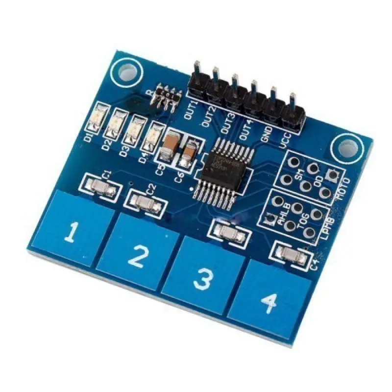4 Channel Capacitive Touch Sensor Module Ttp224 1