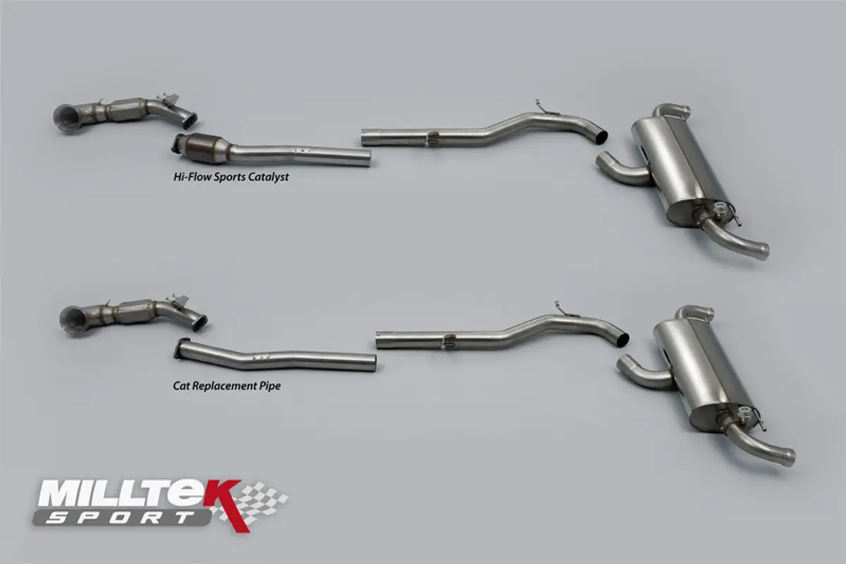 Milltek Turbo-Back Full System Options - Audi Tt Rs (8J) 1