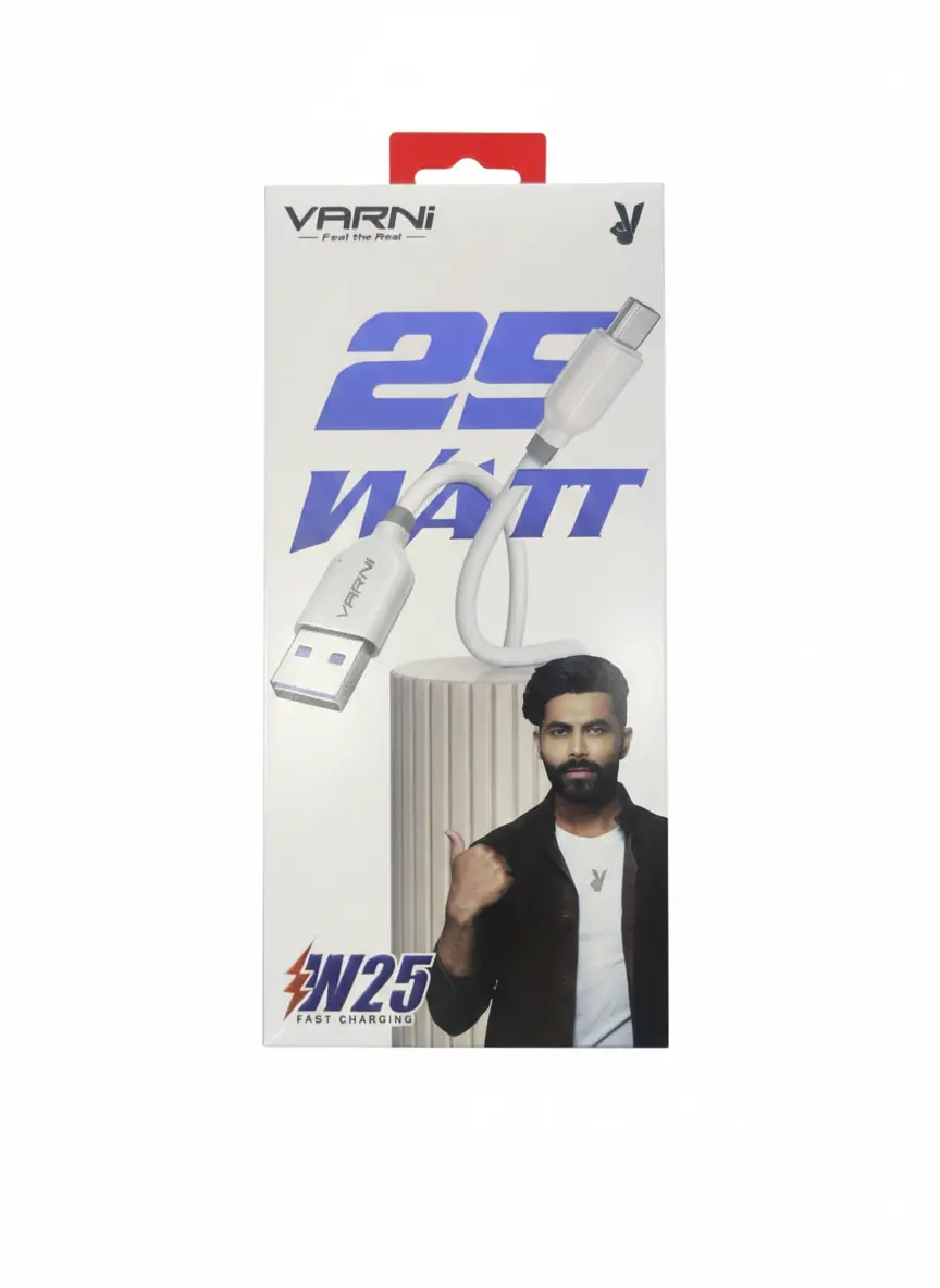 Varni W25 Type C Usb Data Cable 25W Fast Charging 1