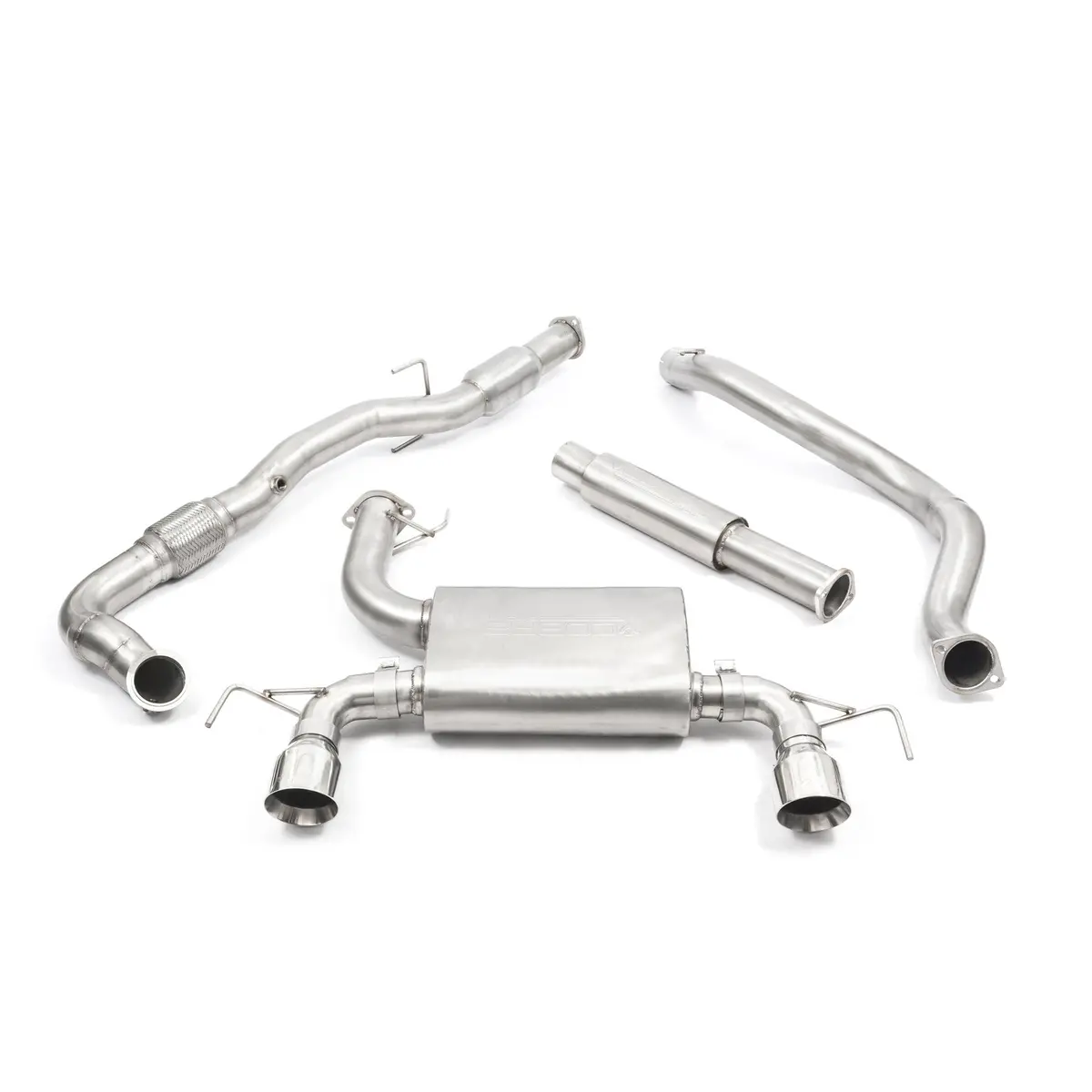 Cobra Sport Vauxhall Corsa D Vxr Nurburgring (10-14) Turbo Back Performance Exhaust 1