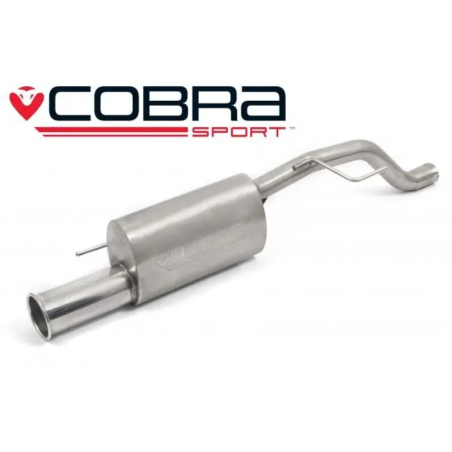 Cobra Sport Vauxhall Corsa D 1.2 & 1.4 (07-14) Rear Box Performance Exhaust 3