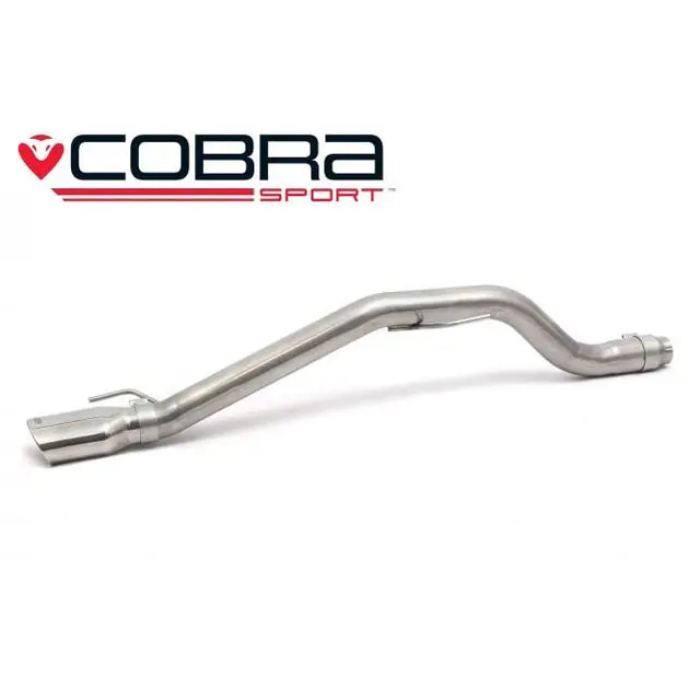 Cobra Sport Vauxhall Corsa D 1.4 Turbo Black Edition (12-14) Venom Box Delete Rear Performance Exhaust 3
