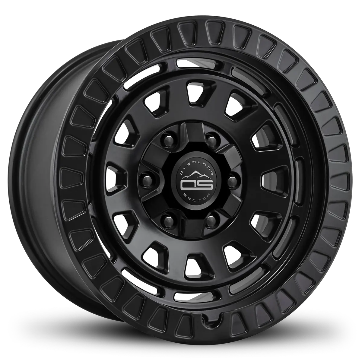 Overland Sector Venture 17X9 -12 6X135/6X139.7Mm 106.2Mm Satin Black 1