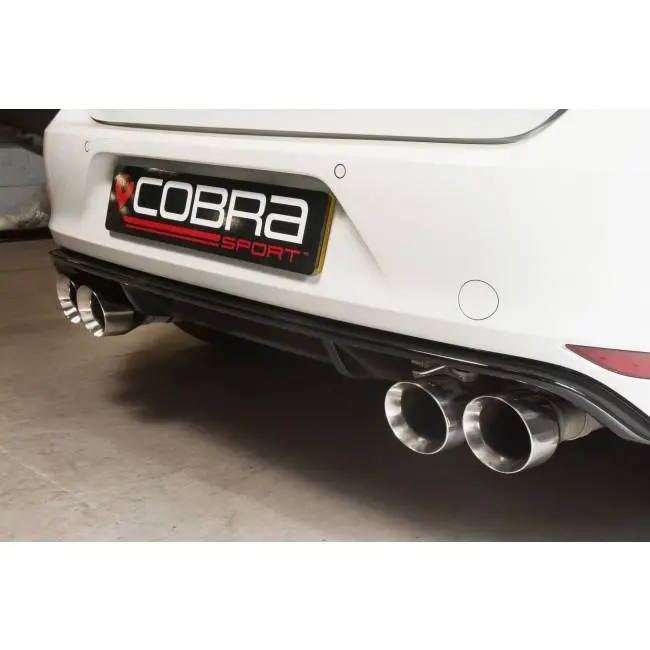 Cobra Sport Vw Golf R (Mk7) 2.0 Tsi (5G) (12-18) Cat Back Performance Exhaust 11