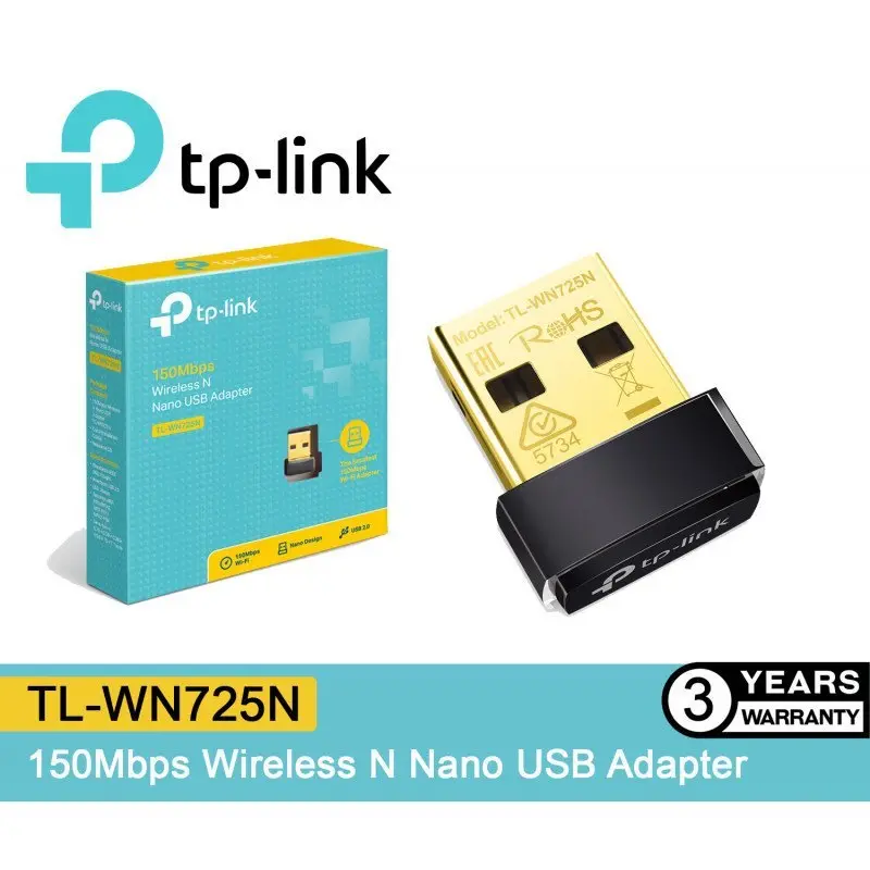 Tp-Link Usb Wifi Adapter For Pc(Tl-Wn725n), N150 Wireless Network Adapter 1