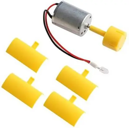 Diy Mini Wind Turbine Blade Vertical Axis Micro Generator Blades Small Set Motor Control 1