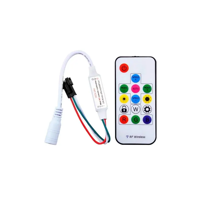 Pixel Led Rf Wireless Remote Controller 2048 Pixel  Colour Controller Ws2812b, Ws2811 1