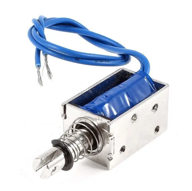 Dc 24 V 300Ma Push Pull Solenoid Electromagnet 1