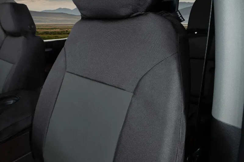 Covercraft Endura Precisionfit Front-Row Seat Covers For 2021–2024 Ford F-150 – Black/Charcoal 1