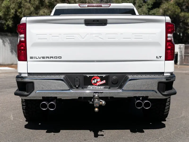 Afe Vulcan Cat-Back Exhaust – 3" To 2.5" Stainless Steel System For 2019 Gm Silverado/Sierra 1500 5.3L V8 2