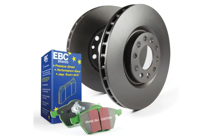 Ebc Greenstuff Brake Pad & Rk Rotor Kit – High-Performance Street Replacement 1