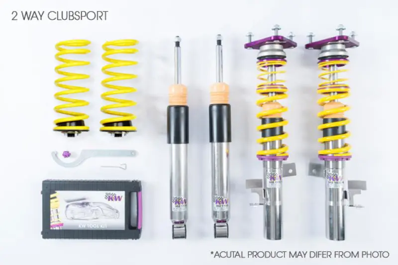 Kw Clubsport 2-Way Adjustable Coilover Kit For 2017–2021 Honda Civic Type R (Fk8) 1