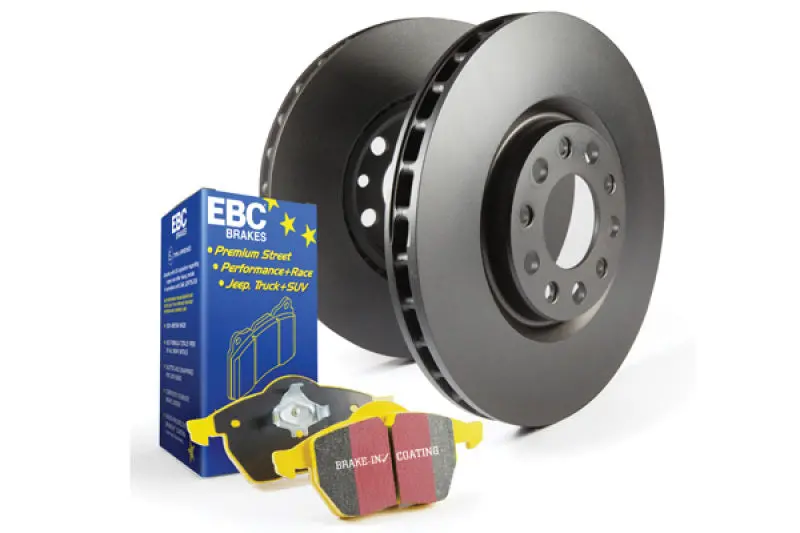 Ebc Yellowstuff Brake Pad & Rk Rotor Kit For Nissan S13 Silvia/S14 1