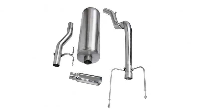 Corsa/Db Sport Cat-Back Exhaust System For 2003 Dodge Ram 1500 Regular Cab – 5.7L V8, Short Bed, Polished Finish 1