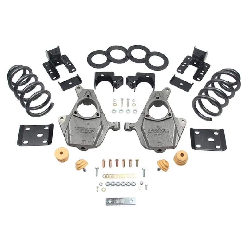 Belltech Lowering Kit — Designed For 2016.5–2017 Chevrolet Silverado Extended/Crew Cab 2Wd (3-Inch Front / 4-Inch Rear) 1