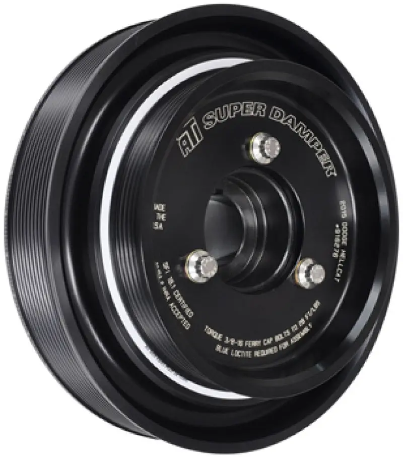 Ati Aluminum Harmonic Damper For 2003–2008 Dodge 5.7L Hemi Trucks – 7.48" Diameter, 3-Ring Design 1