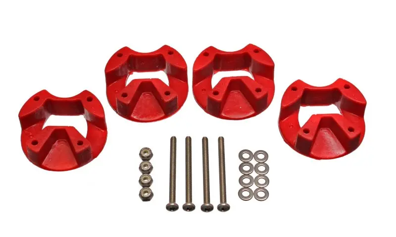Energy Suspension Red Motor Mount Inserts For 2003–2005 Dodge Srt-4 1