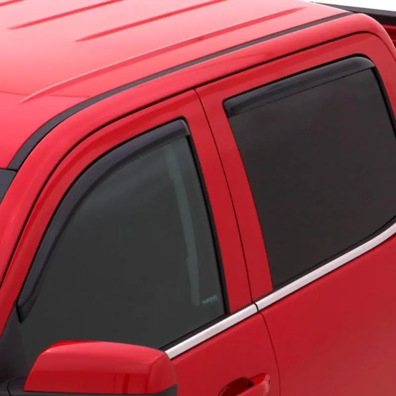 Avs In-Channel Window Deflectors For 2016–2018 Nissan Maxima – Front & Rear Smoke-Tinted Vent Visors (4-Piece Set) 1