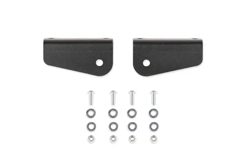 Fabtech Non-Adjustable Antenna Light Bracket Kit For 2018–2021 Jeep Jl & Jt 1