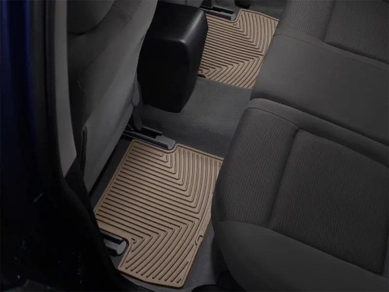 Weathertech Tan Rear Floor Mats For 2010+ Bmw 7-Series (F02) 1