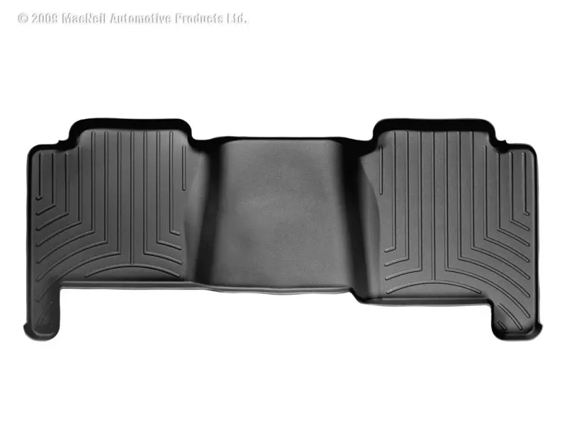 Weathertech 04-08 Ford F150 Super Crew Rear Floorliner - Black 1