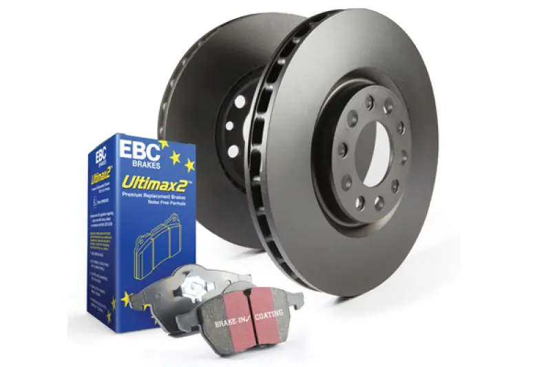 Ebc Stage 1 Brake Kit: Ultimax Pads + Rk Drilled Rotors 1