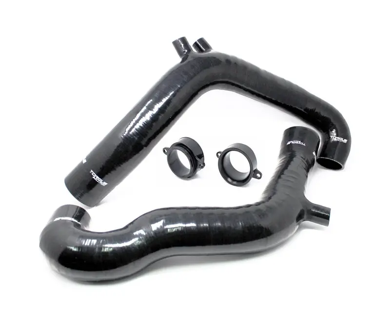 Torque Solution Black Turbo Inlet Hose For 2010–2012 Porsche 997.2 Turbo And Turbo S 1
