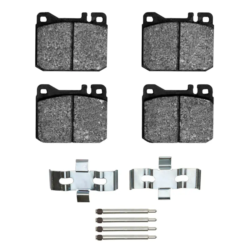 R1 Optimum Oe Front Brake Pad & Hardware Kit For 1972–1979 Mercedes-Benz 280Sel 1
