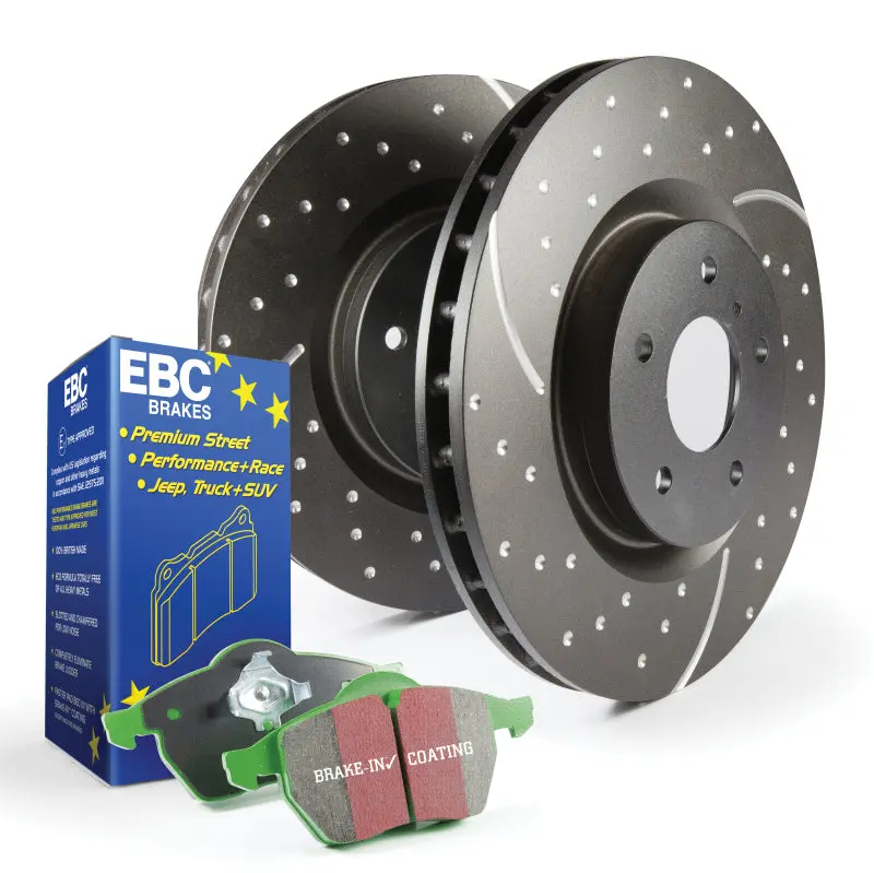 Ebc S10 Greenstuff Brake Pad & Gd Rotor Kit – Universal Performance Package 1