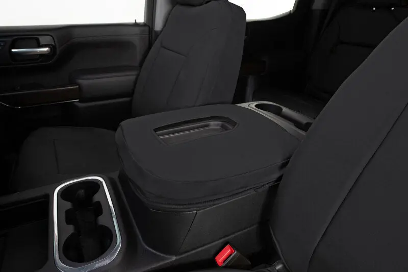 Covercraft 17-18 Ford F250-F350-F450-F550 Endura Precisionfitsecond Row Seat Covers - Blk/Blk 1